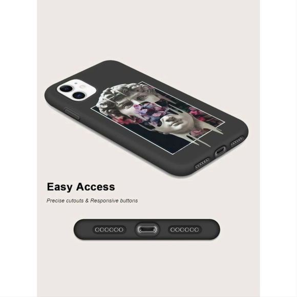 Statue of David & Flowers iPhone 11 Pro Max Case🌸 - Picture 4 of 17